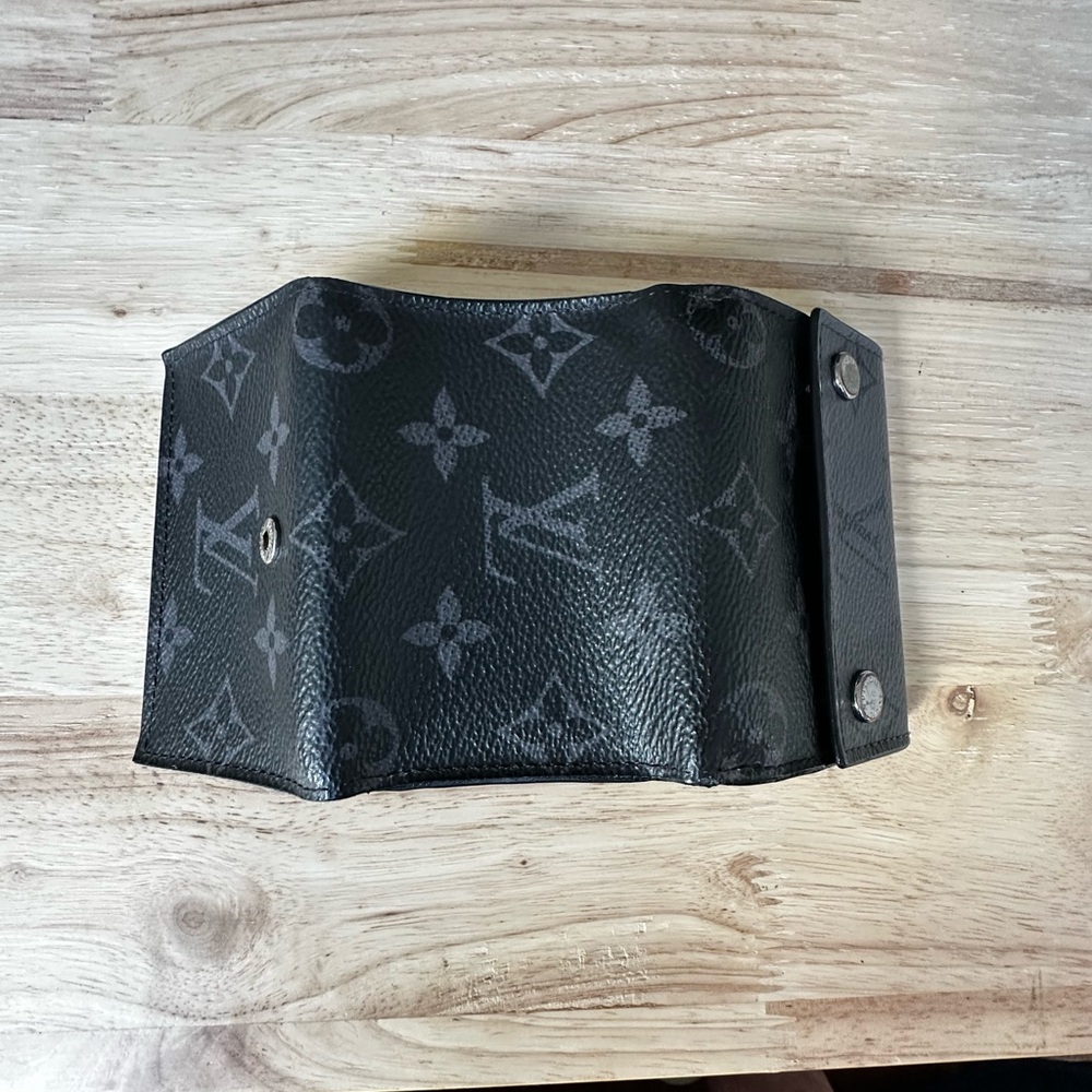 Louis Vuitton Monogram Eclipse Leather Compact Wa… - image 5